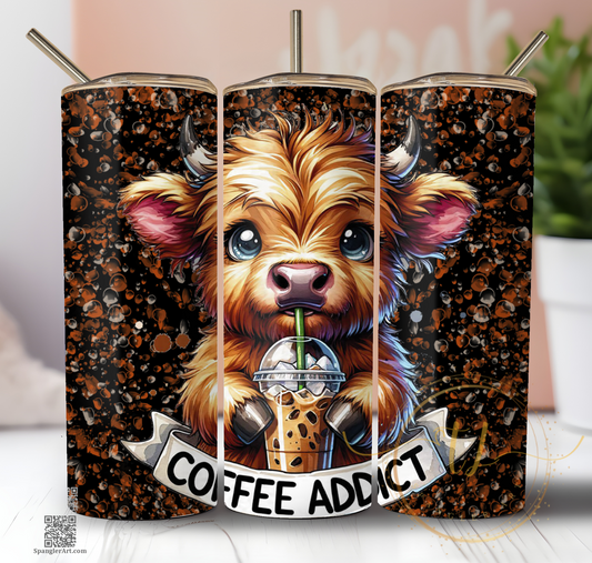 Cow Coffee Addict