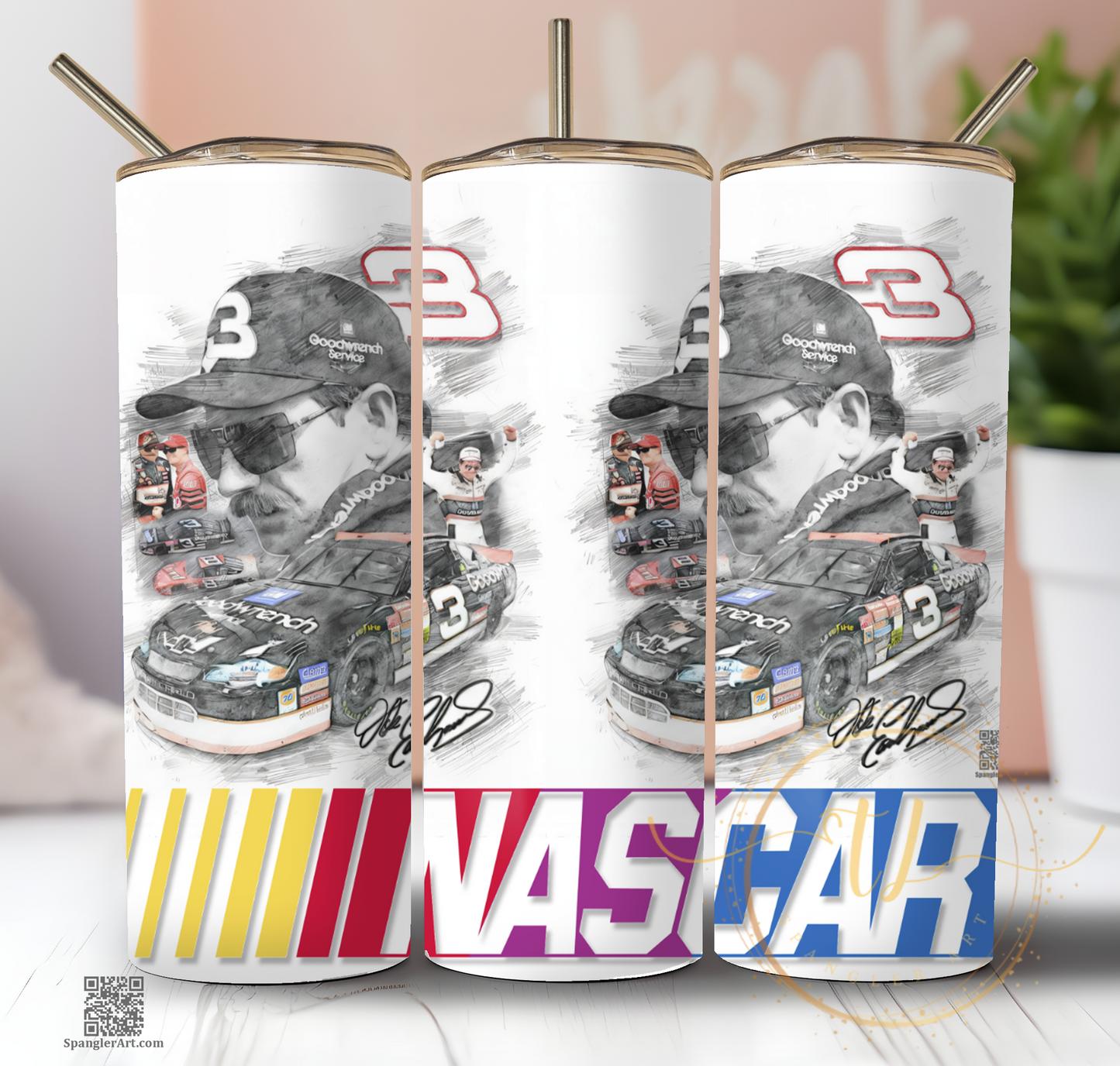 Dale Earnhardt Nascar Tumbler