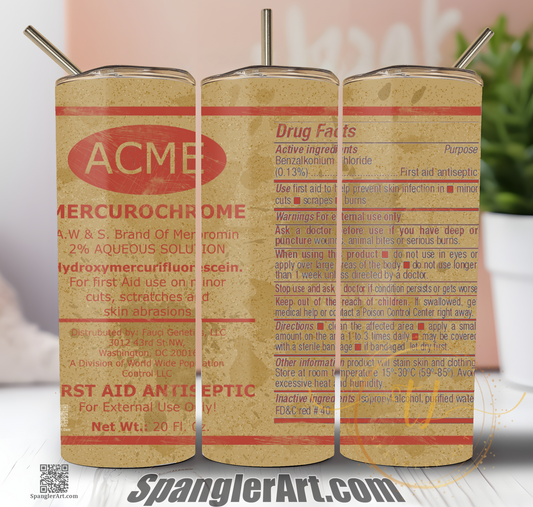 Mercurochrome Tumbler