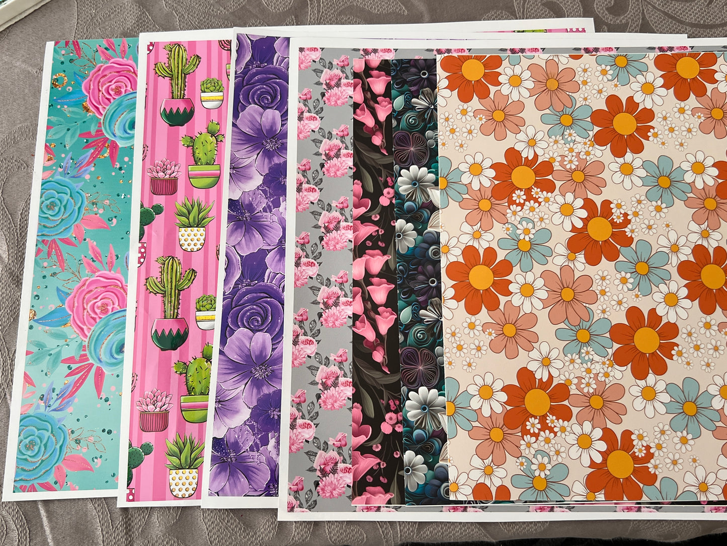 Floral and Bee Themed Vinyl Bundle
