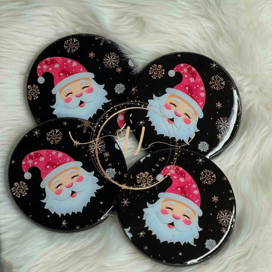 Santa Coaster