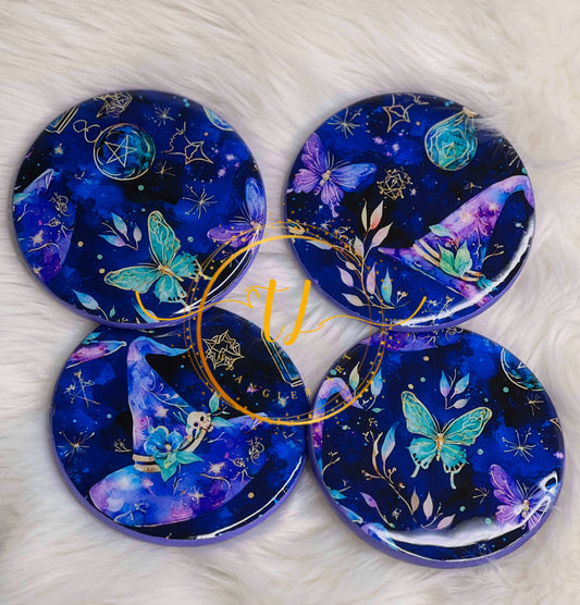 Witchy Coaster Set