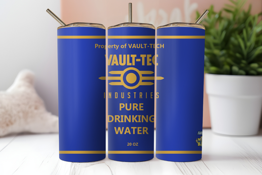 Vault-Tec Pure Drinking Water. Traditional Version