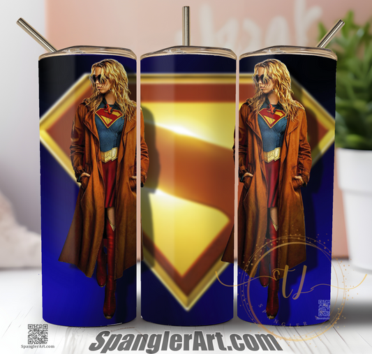 SuperGirl Woman of Tomorrow Tumbler