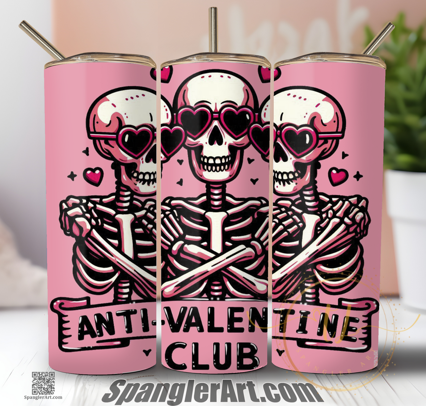 Anti- Valentine Club Tumbler