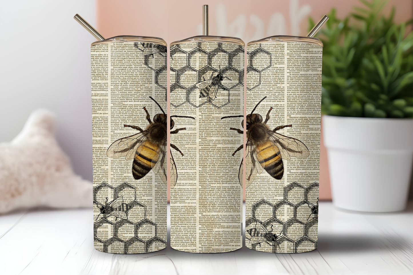 Newsprint Bees