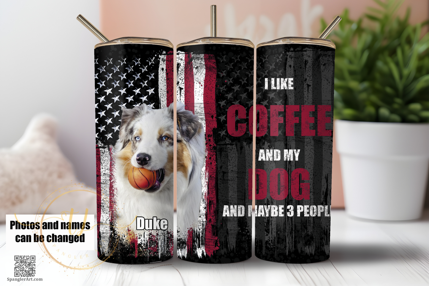 I like Coffee and my Dog (Customizable)