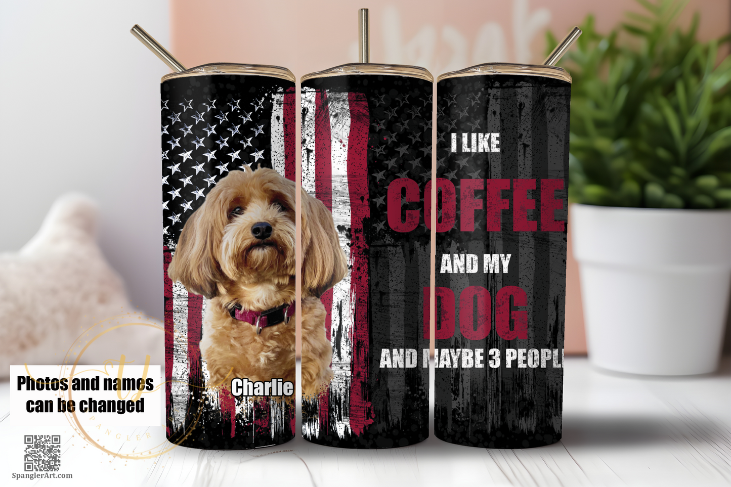 I like Coffee and my Dog (Customizable)