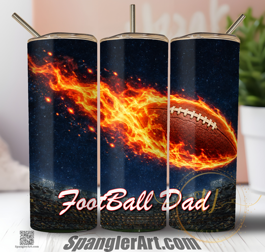 FootBall Dad Tumbler