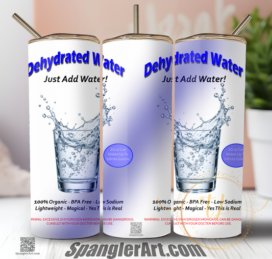Dehydrated water.