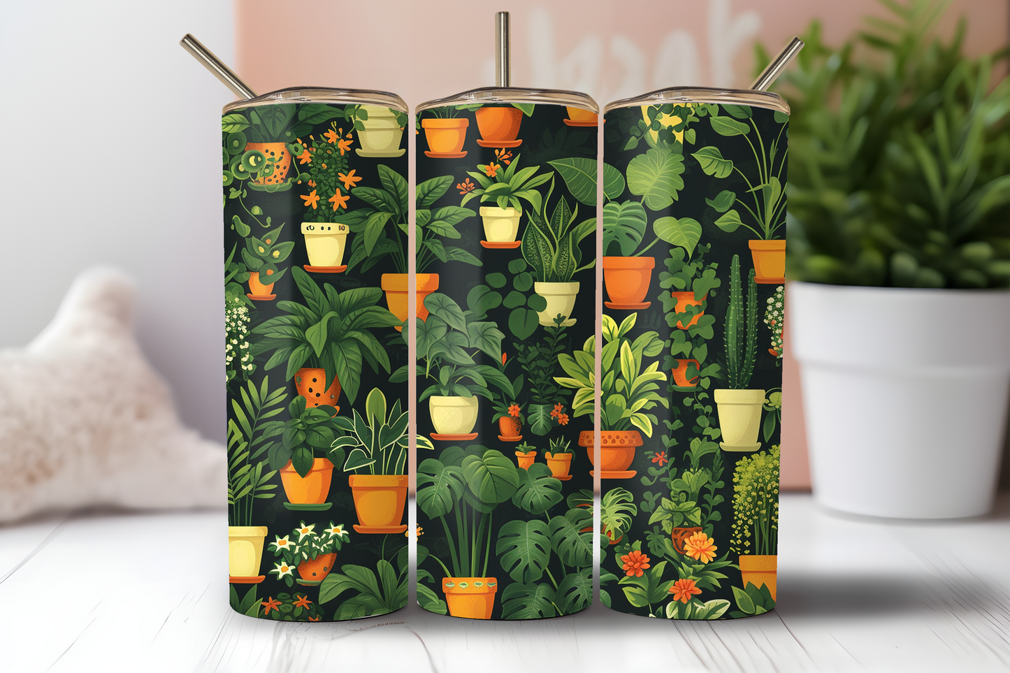 Potted Plants Tumbler