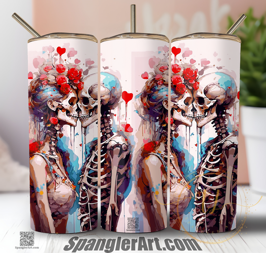 Skeleton Love Tumbler