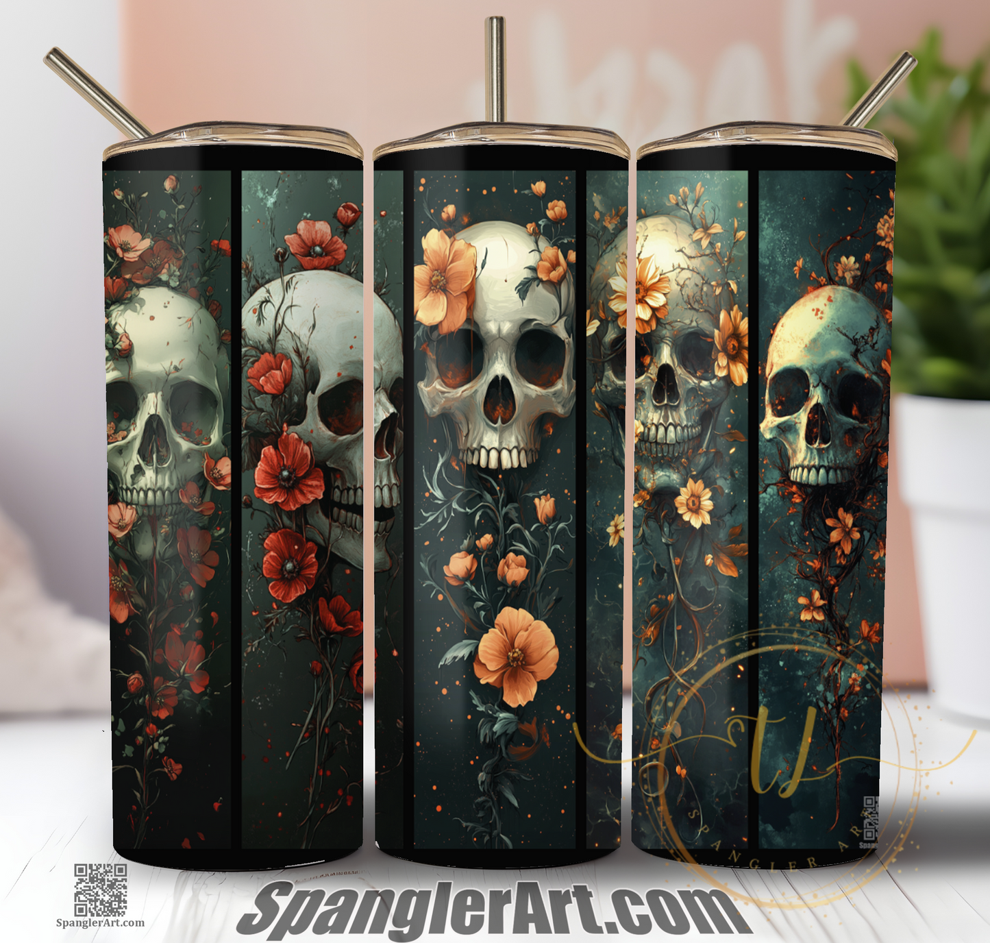 Skull Tumbler