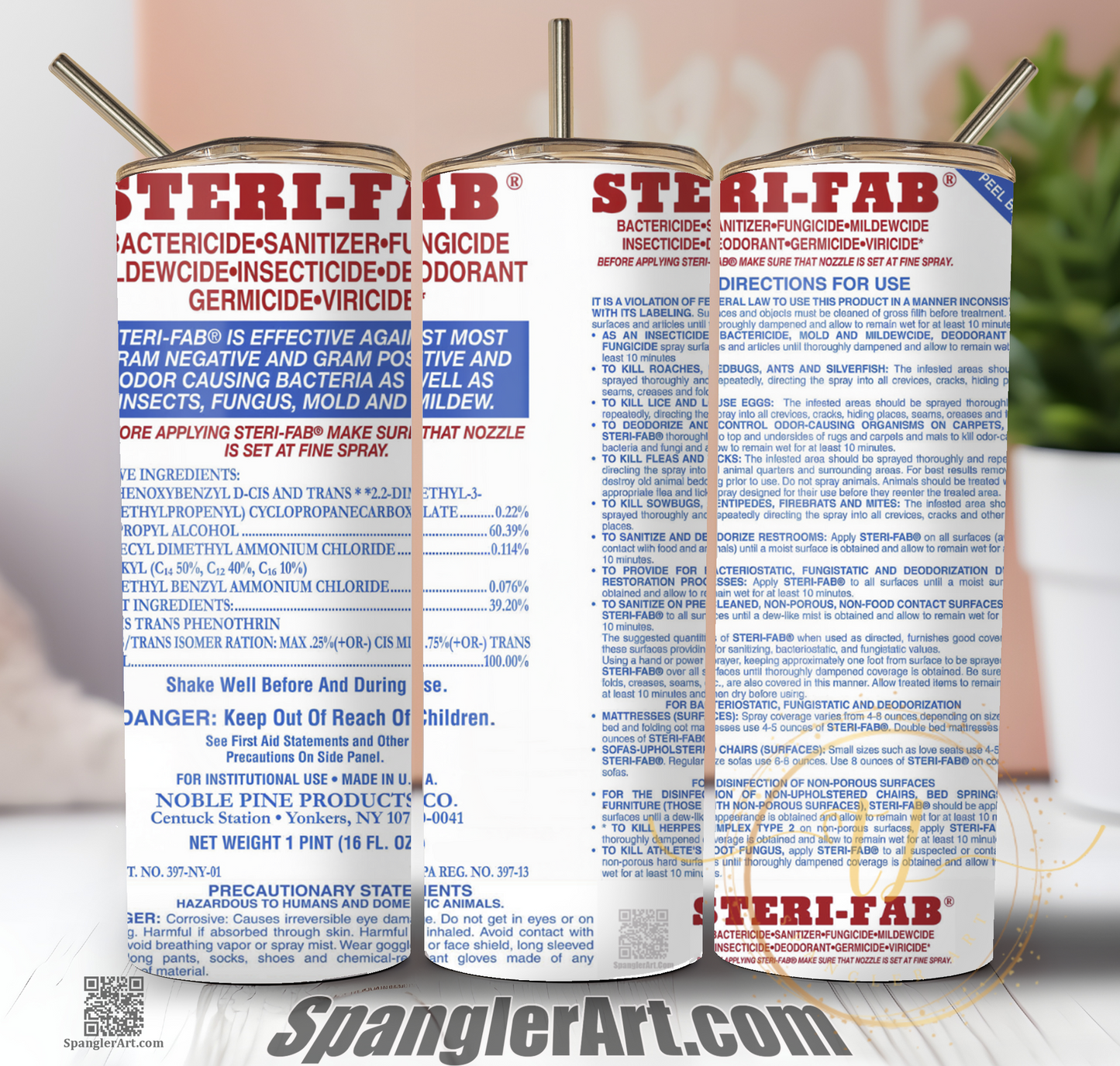 Steri-Fab Sanitizer Tumbler